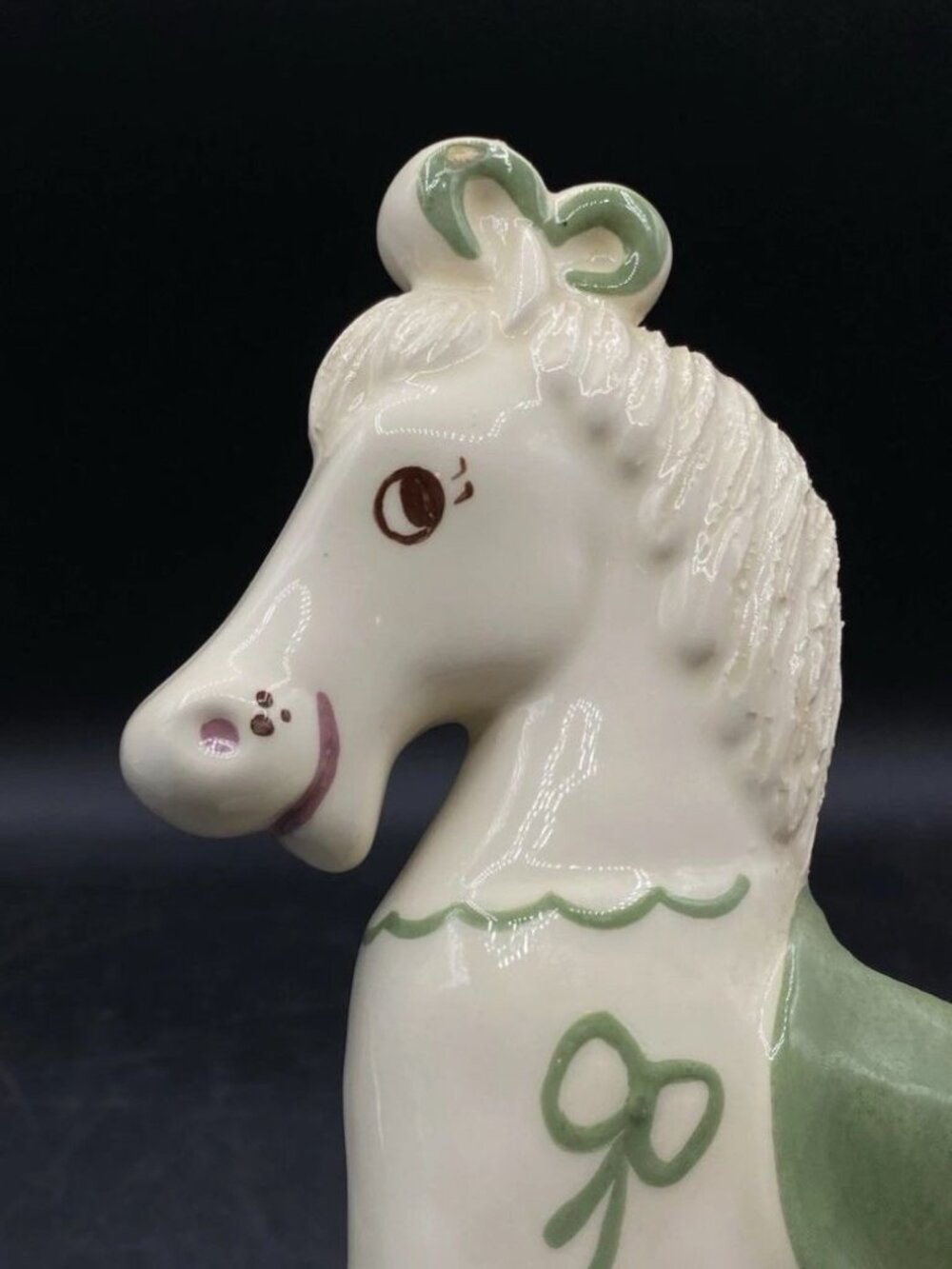 Hedi Schoop Hollywood California Pottery Co Rocking Carousel Horse Planter READ - Picture 4 of 14